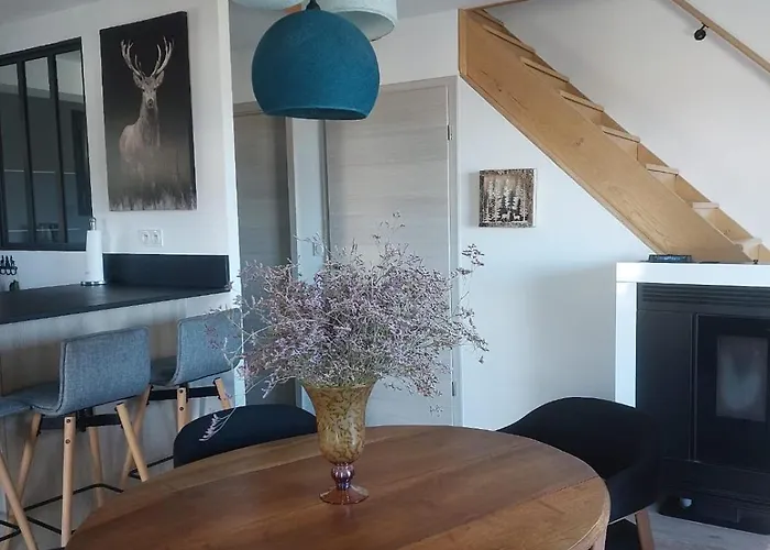 Дом отдыха Maison De A La Montagne Avec Vue Panoramique Bolquere